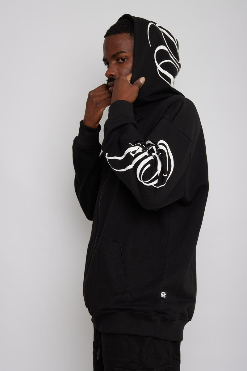 HOODIE OLD GREEN GRAFF