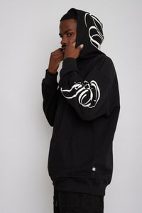 HOODIE OLD GREEN GRAFF