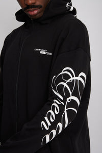 HOODIE OLD GREEN GRAFF