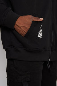 HOODIE OLD GREEN GRAFF