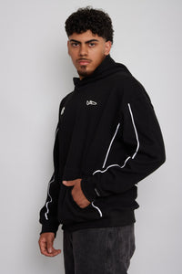 HOODIE OLD GREEN LINES