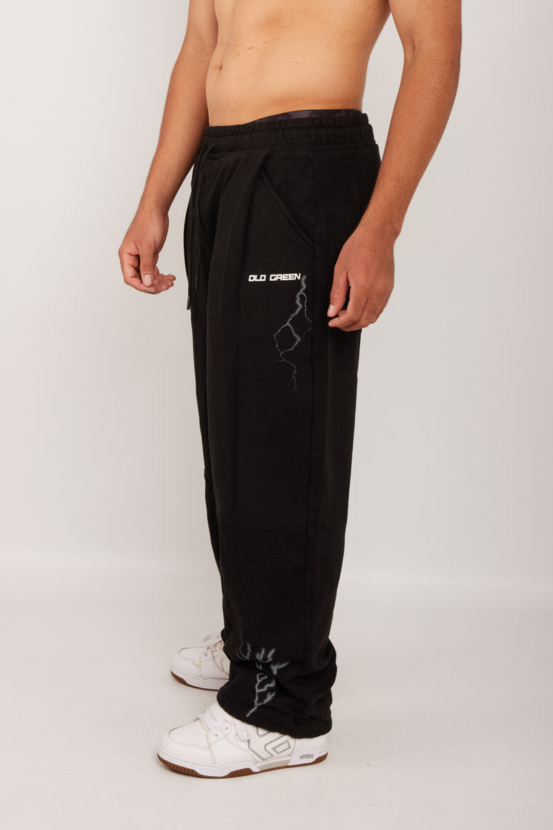 Sudadera Thunder tipografia Blanca