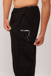 Sudadera Thunder tipografia Blanca