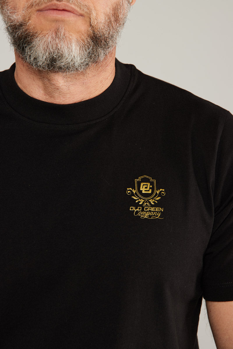 Camiseta Basic Legion Negra/dorada