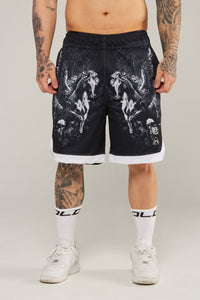 Pantaloneta Horse Negro/Blanco