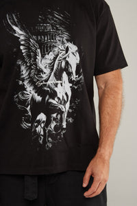Camiseta Horse Negra