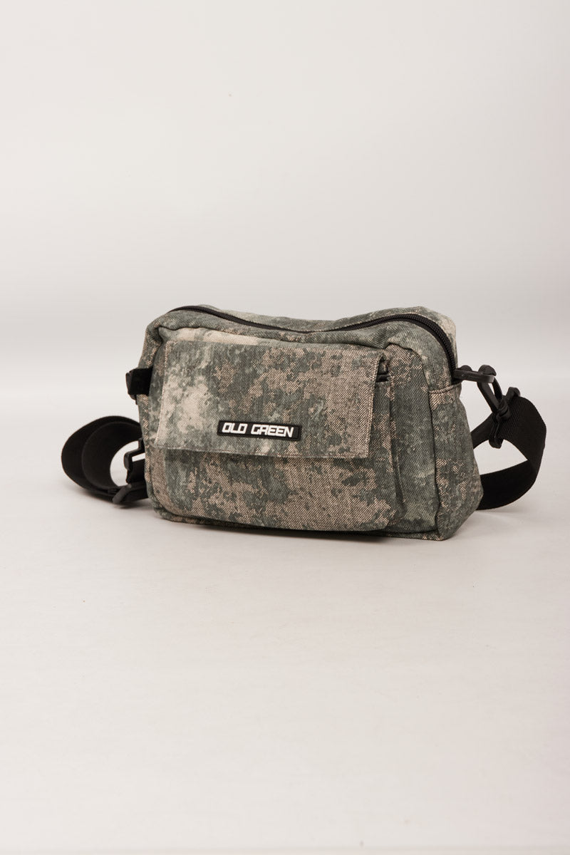 Bolso crossbody camo gris