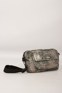 Bolso crossbody camo gris