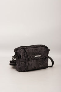 Bolso crossbody camo gris negro