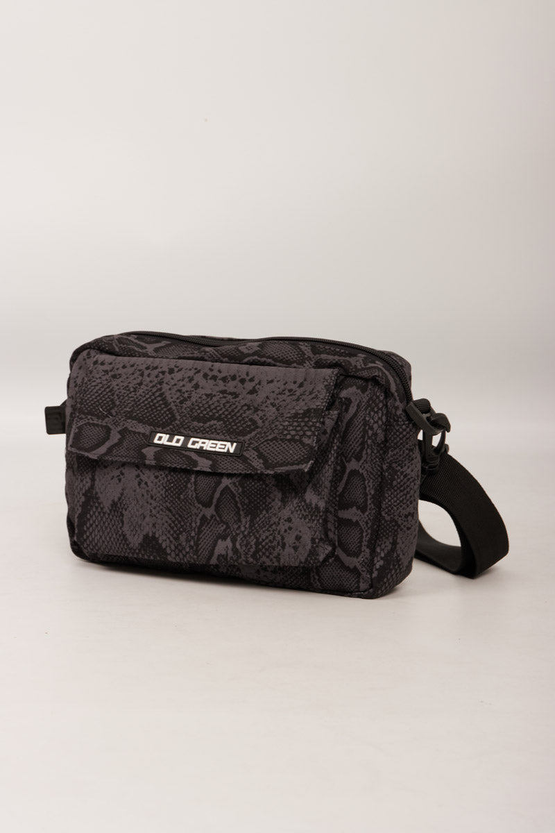 Bolso crossbody camo gris negro