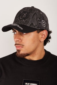 Gorra Camuflada Gris teja negra