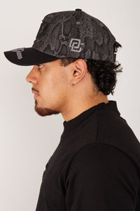 Gorra Camuflada Gris teja negra