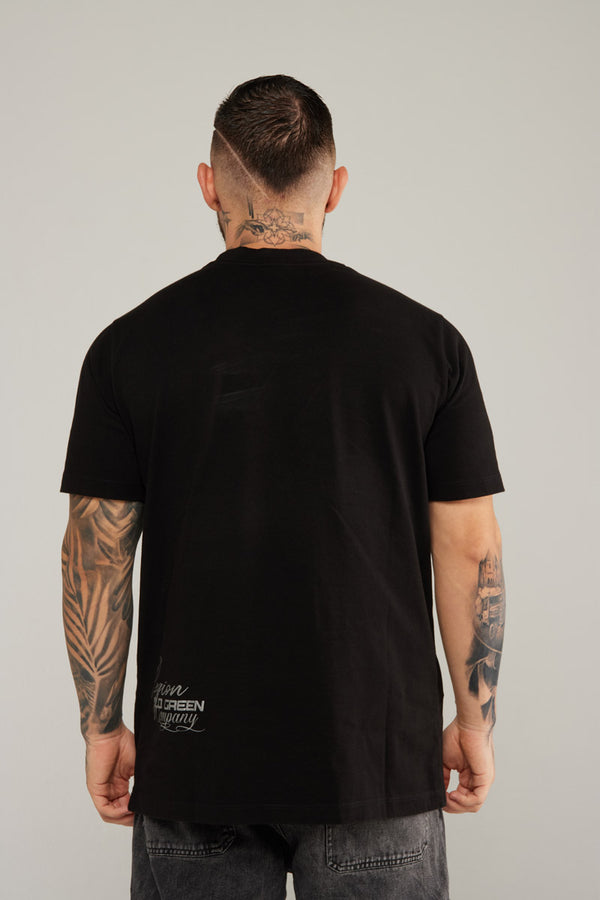 Camiseta Basic Legion Negra/Plateada