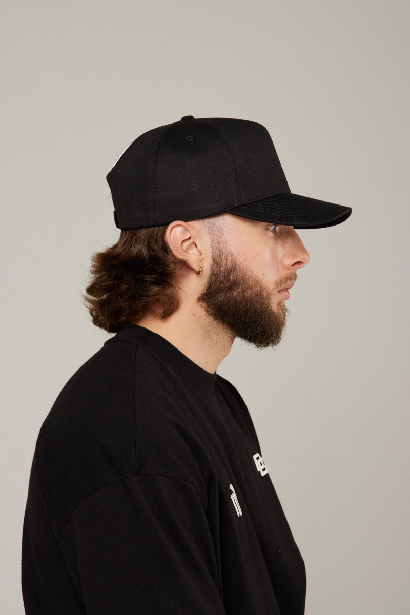 Gorra Negra lateral Old Green