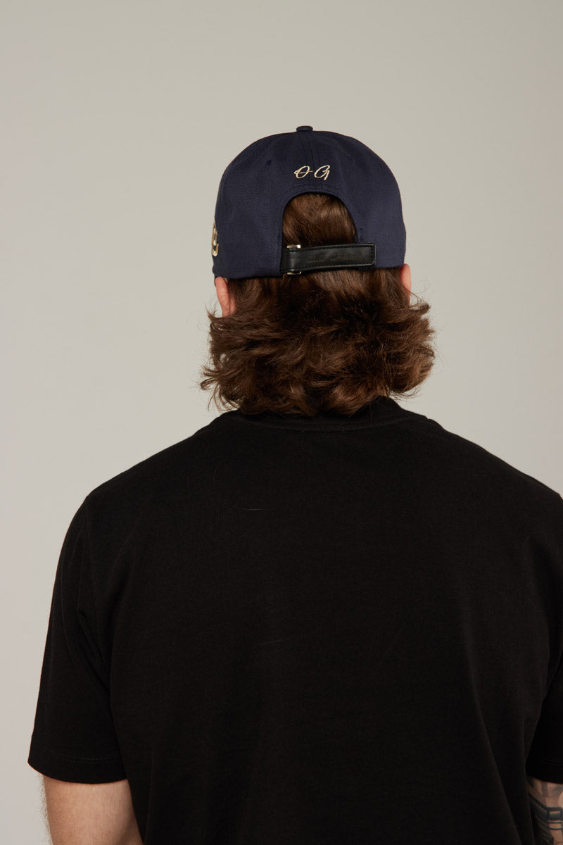 Gorra Azul/Dorada OLD Green