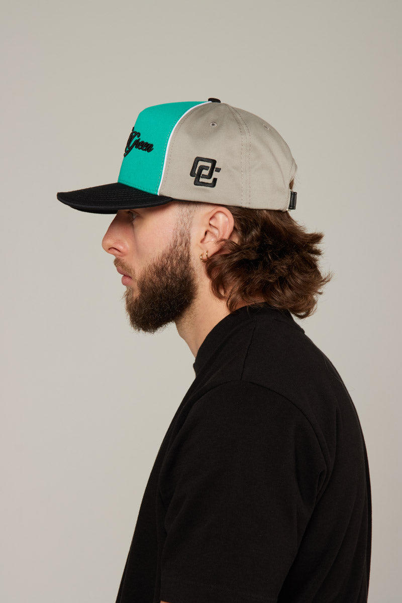 Gorra Tres Colores Old Green
