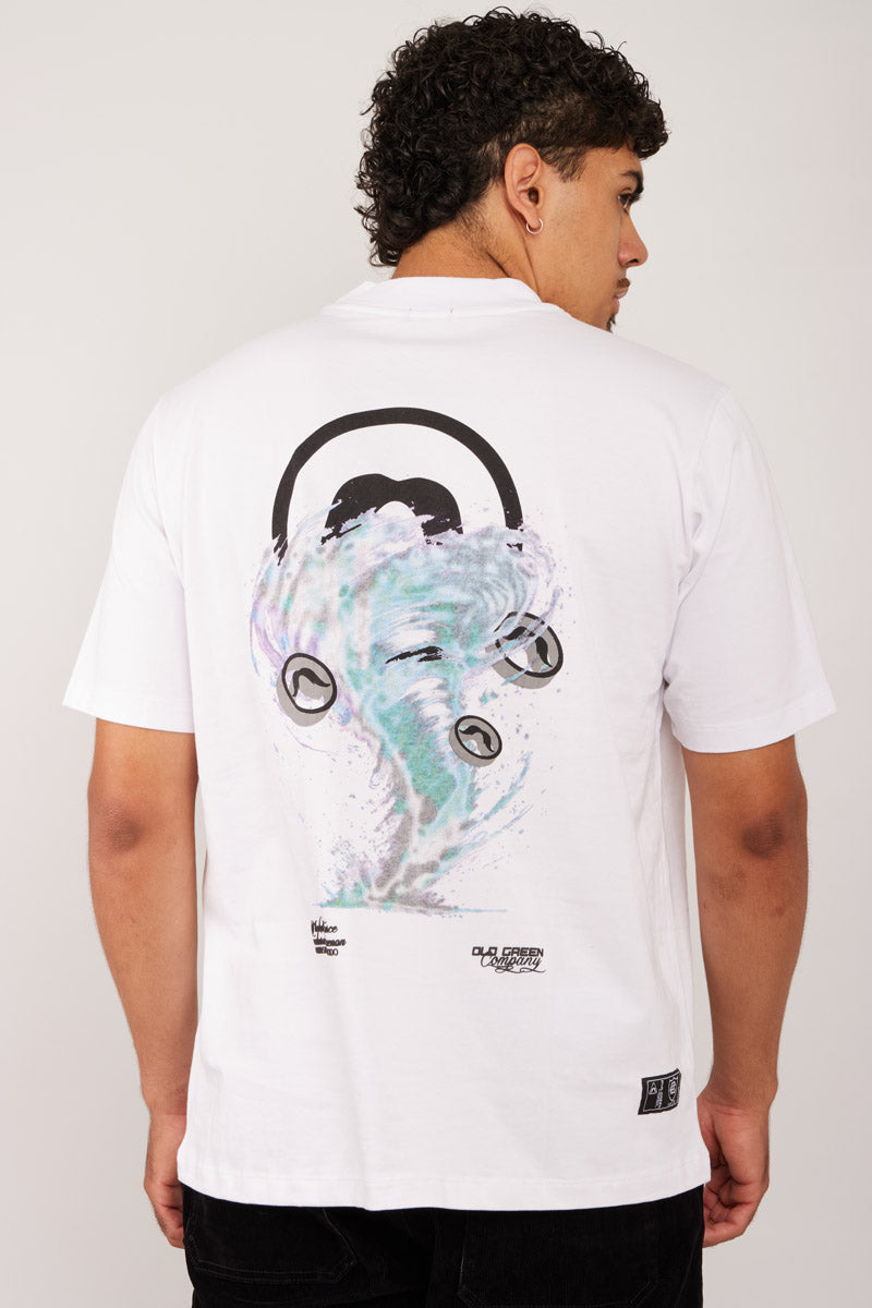 Camiseta Cyclone Blanca