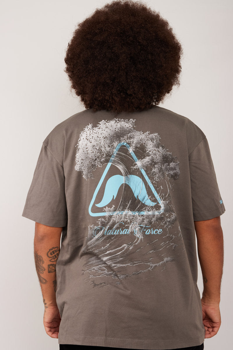 Camiseta Wave Force Gris