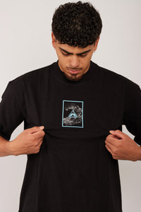 Camiseta Wave Force Negra