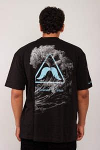 Camiseta Wave Force Negra