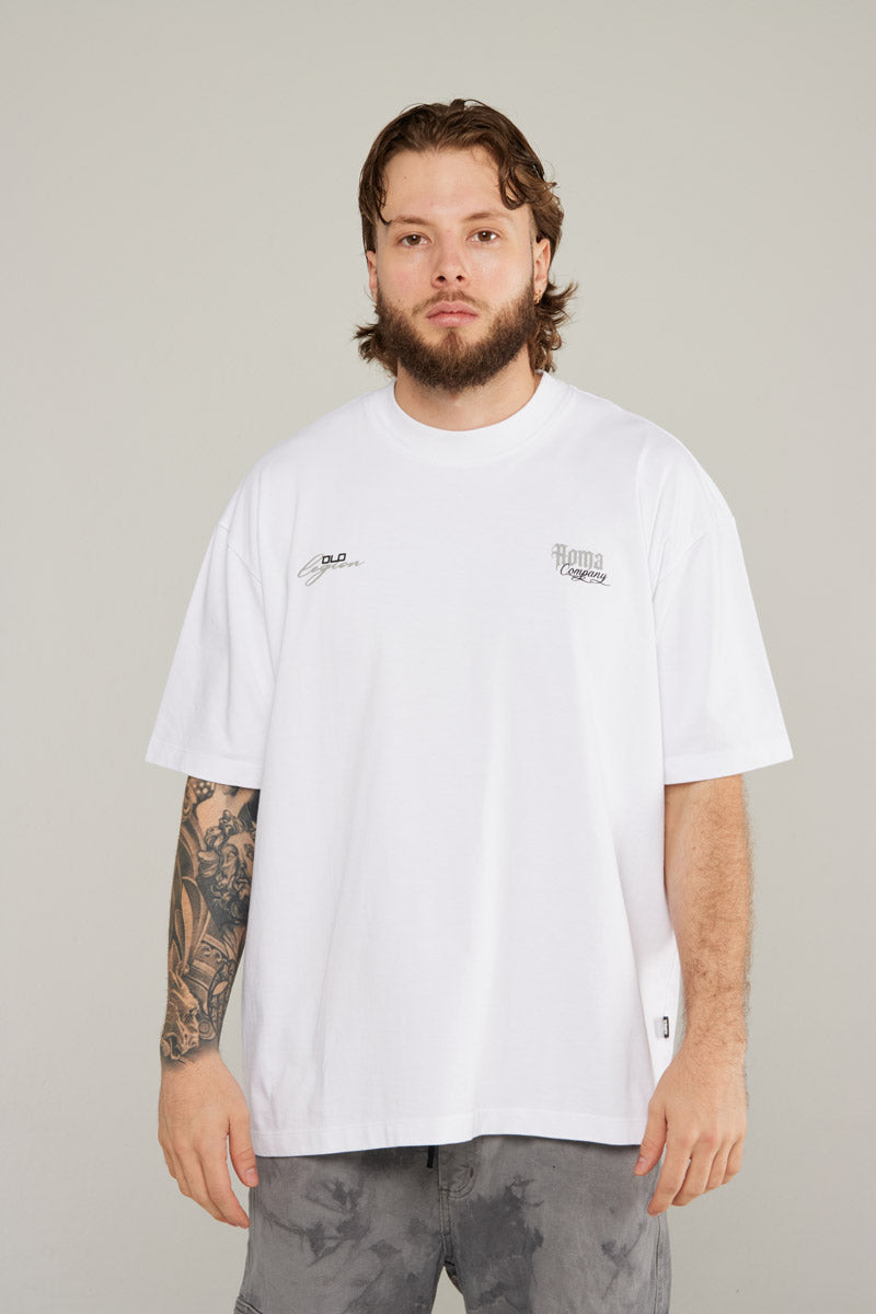 Camiseta Steel Mind Blanco