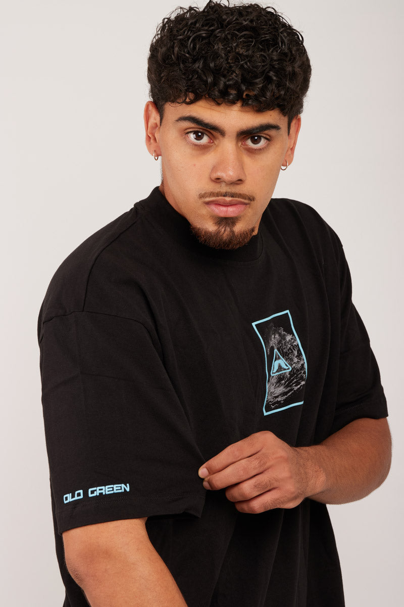 Camiseta Wave Force Negra
