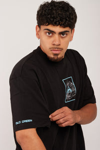 Camiseta Wave Force Negra