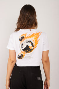 Crop Top Meteorito Blanca