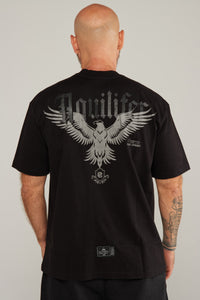 Camiseta Aquilifer Negra/Gris