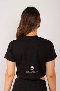 Crop Top Lava Negro