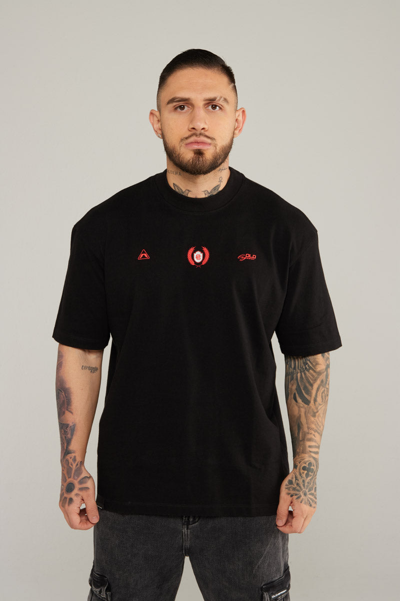 Camiseta OG Roma Negro/Rojo