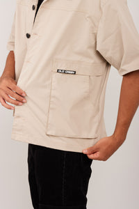 Camisa Cargo Beige