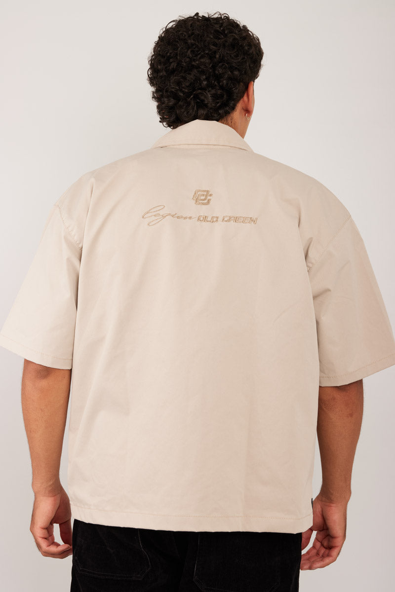 Camisa Cargo Beige