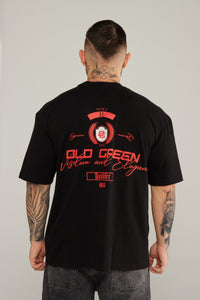 Camiseta OG Roma Negro/Rojo