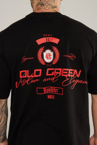 Camiseta OG Roma Negro/Rojo