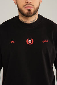 Camiseta OG Roma Negro/Rojo