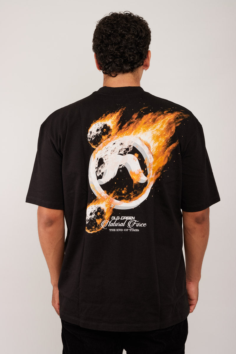 Camiseta Meteoritos Negra